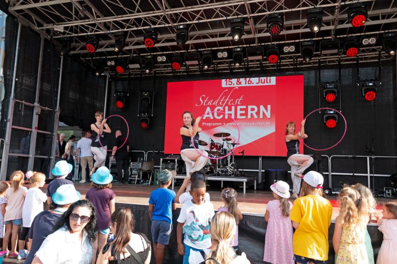 Stadtfest Achern 2023 Hoopdance