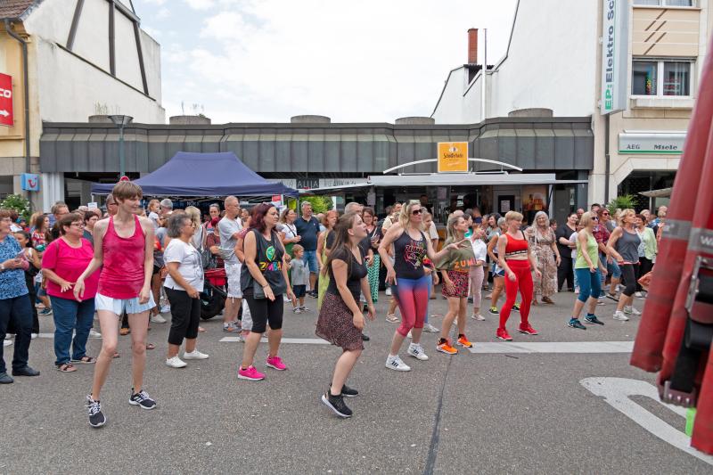 Stadtfest Achern 2023 Zumba